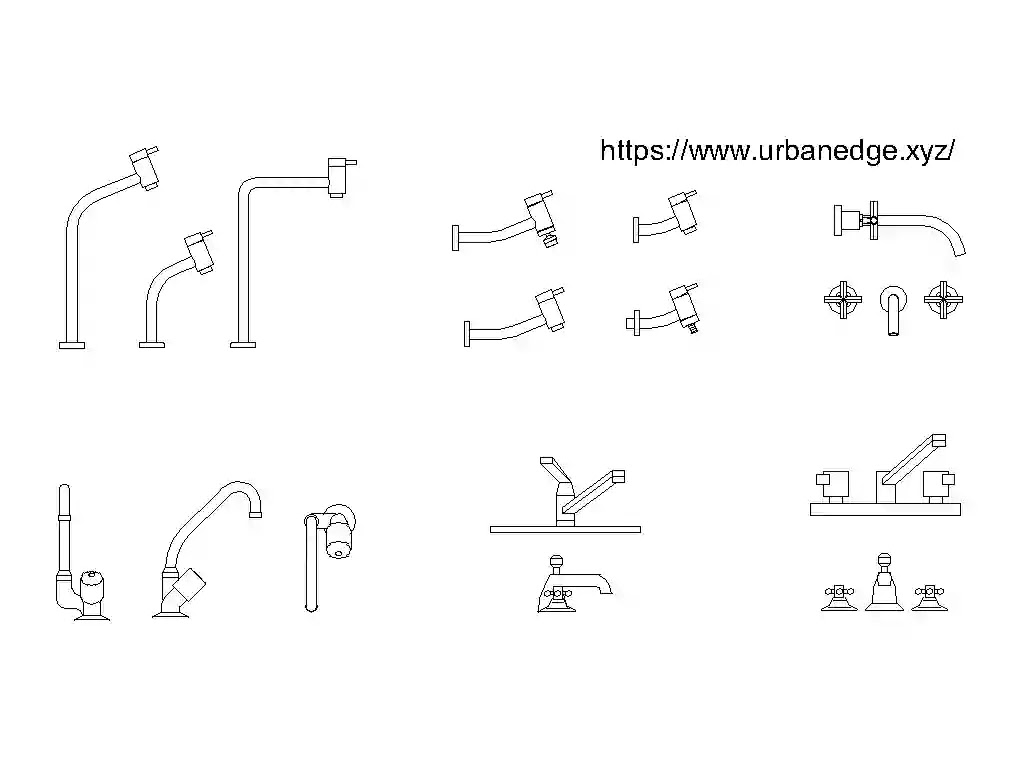 Sink Tap Cad Blocks Cheapest Purchase saratov.myhistorypark.ru