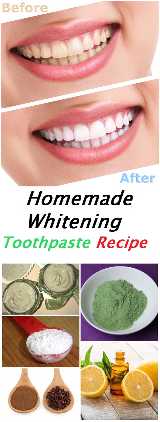 Homemade Whitening Toothpaste Recipe TOP 5 DIY