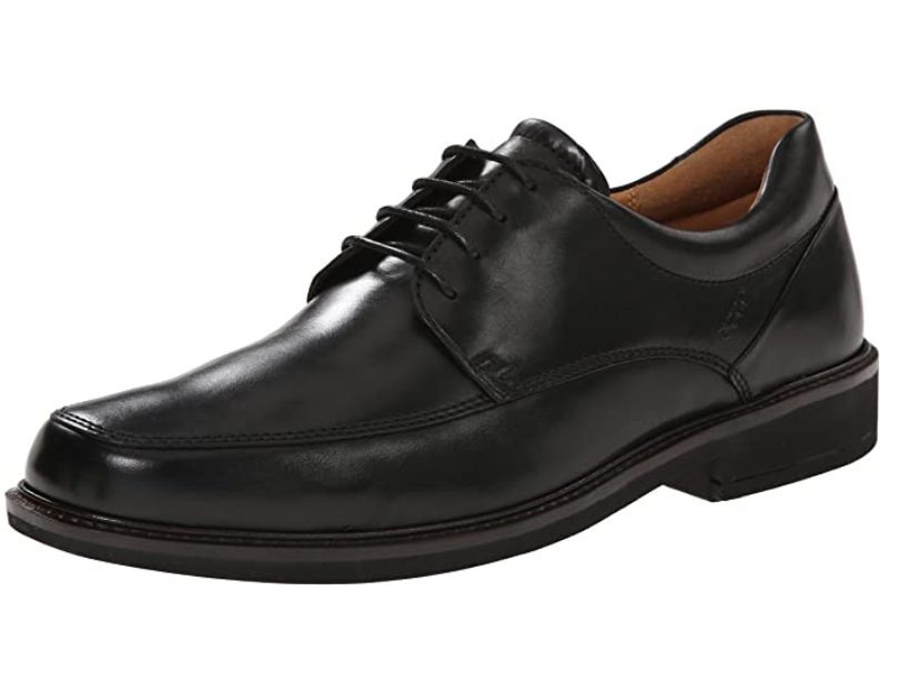 ecco men's holton apron toe oxford