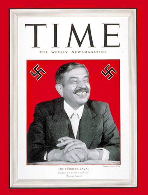 Time magazine of 27 April 1942 with Pierre Laval on cover worldwartwo.filminspector.com