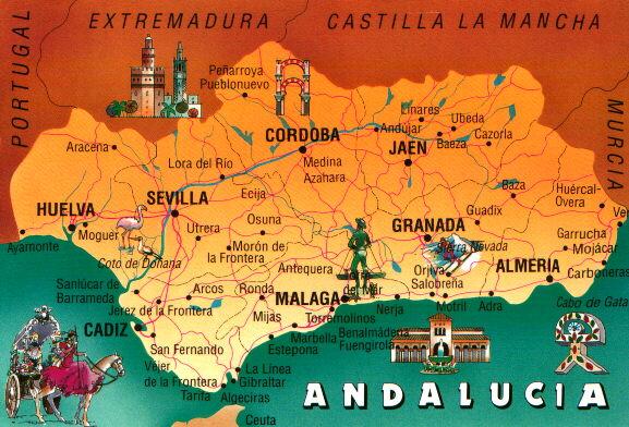 Andalucía, la mejor comunidad Andaluciamapabueno