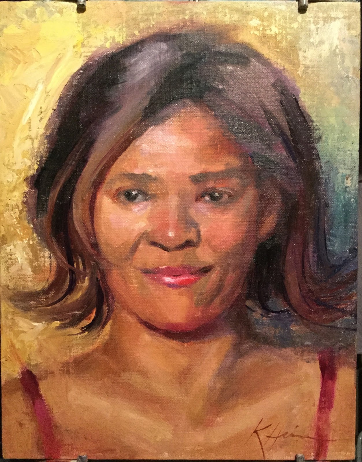 Kathryn Heim: Bay Art Portrait Painting