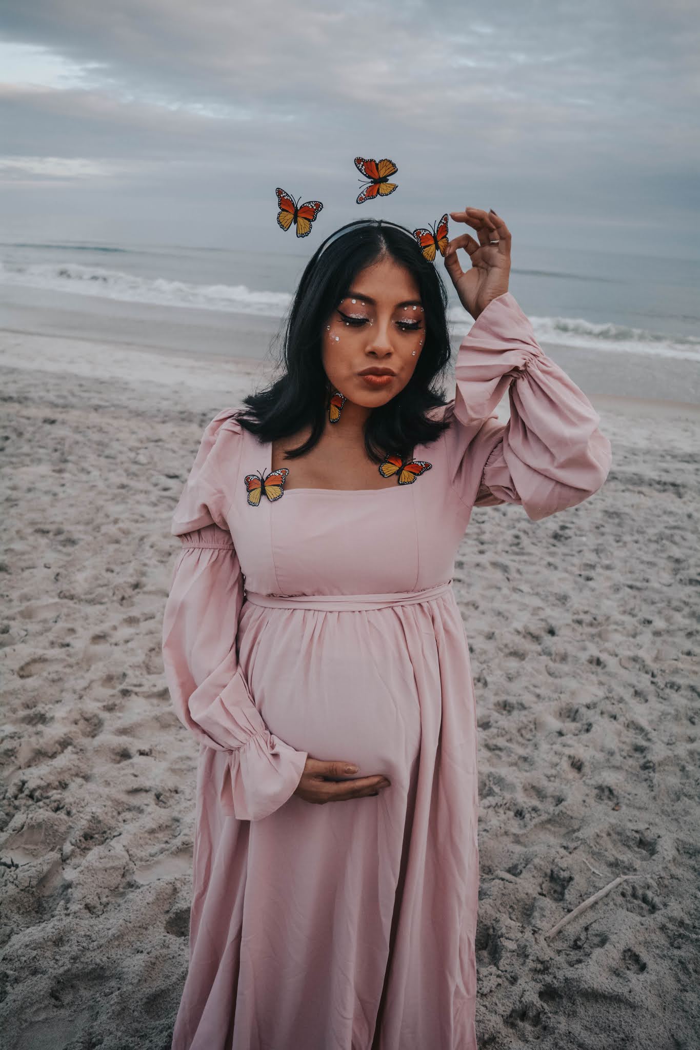 Maternity Photo Shoot Ideas The Butterflies — Michele, One "L"