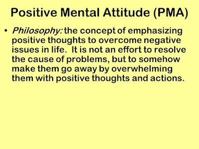 Positive Mental Attitude Meaning