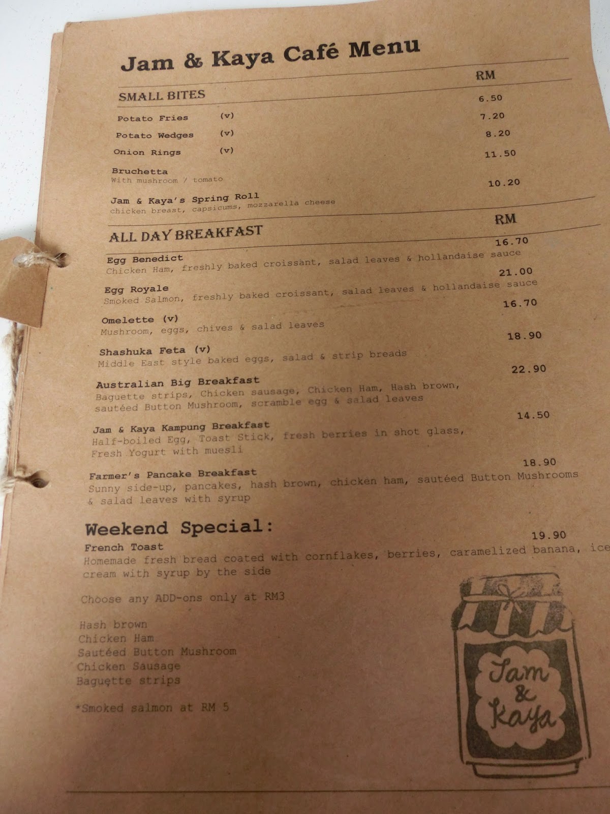 Jam and Kaya Cafe PJ Palms Sports Center felicia.grace