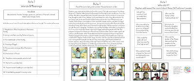 Acts Chapter 7 | Bible Fun For Kids