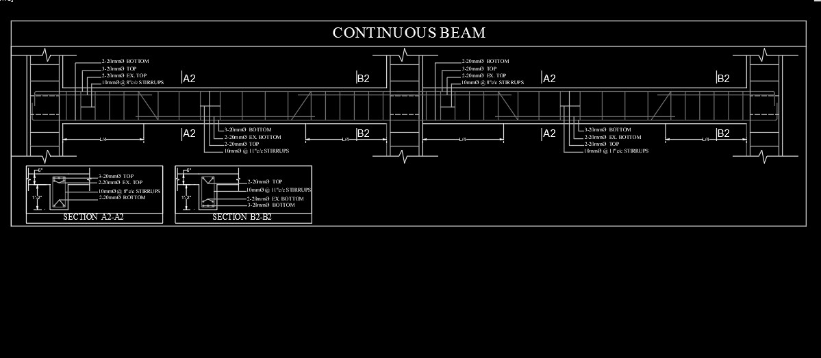 Beam Reinforcement Details Civil Engineering
