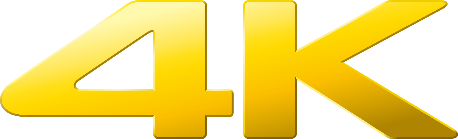 4k Hd Logo Png - Free Logo Image