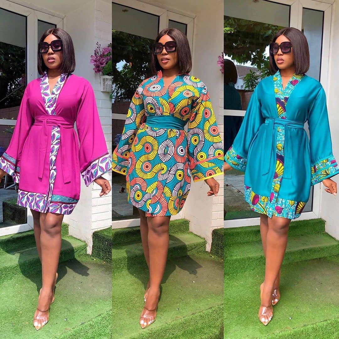 Latest Ankara Short Gown Styles 2020: Trendy styles for ladies - Owambehub