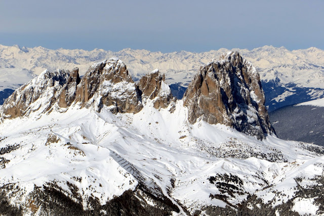 sciare sulla marmolada