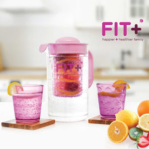 Fit + Infuser Jug Ungu