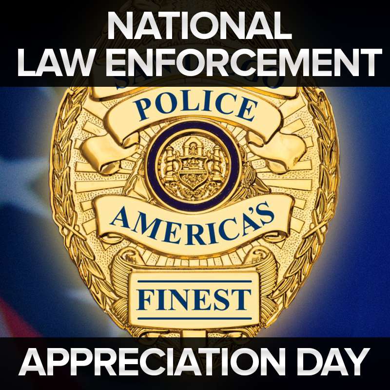 National Law Enforcement Appreciation Day Wishes