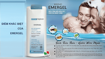 Dottorprimo sữa tắm Emergel