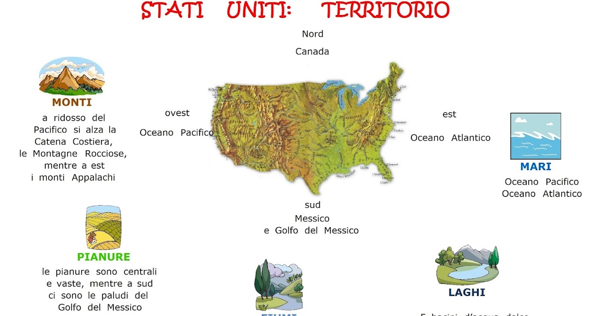 Paradiso delle mappe Stati Uniti territorio Paradiso delle mappe Stati Uniti territorio