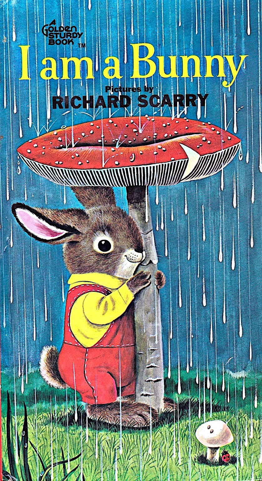Richard Scarry illustration a Richard Scarry illustration for I Am A Bunny