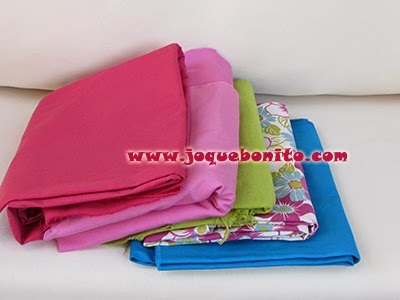 Cojines coloridos para el jardín