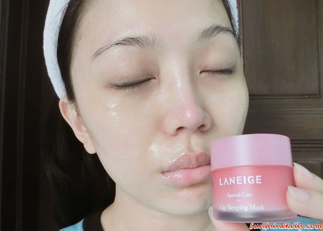 Beauty Review, Laneige New Water Sleeping Mask, Laneige New Lip Sleeping Mask, Laneige Malaysia