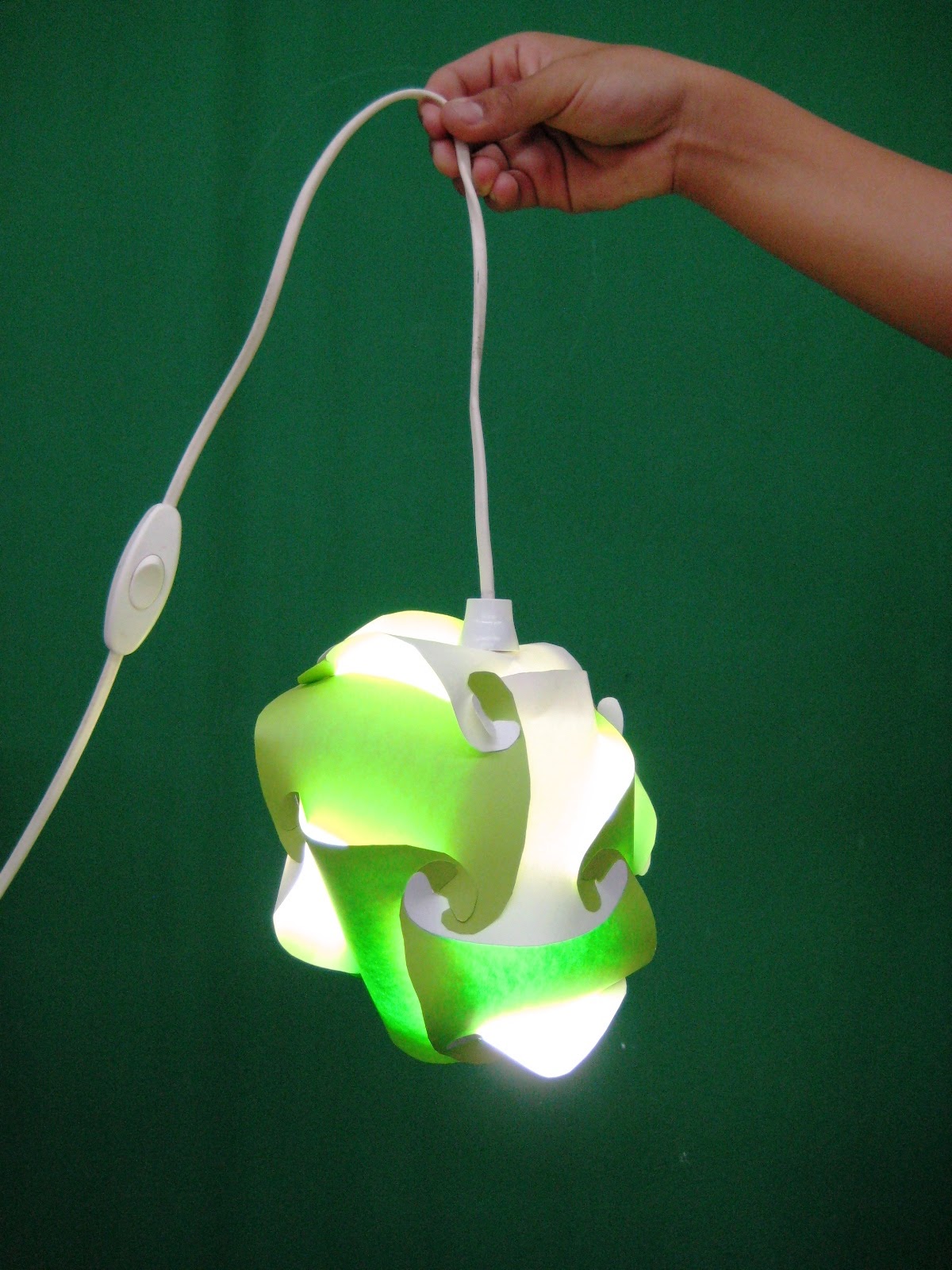 Azul turquesa bitácora de Teresa Lamparas IQ Light, resultados.