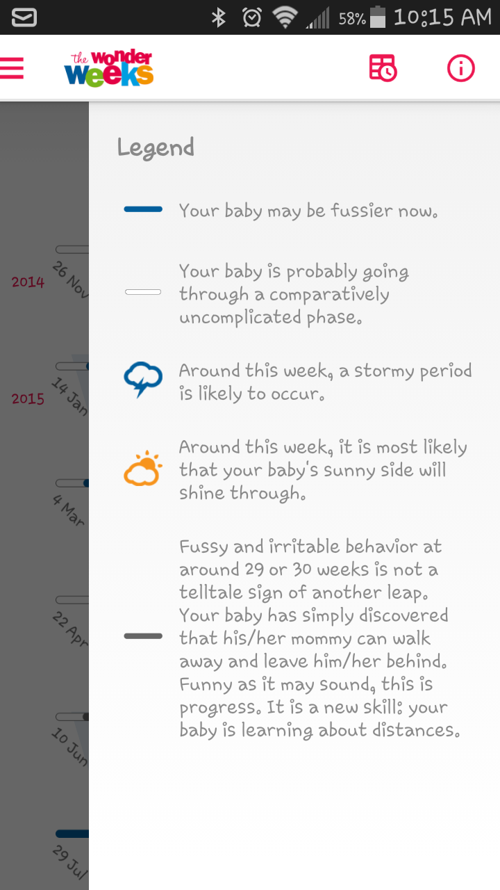 Baby Leaps Chart
