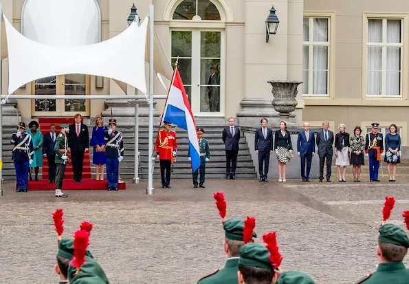 President of Republic of Mozambique Filipe Nyusi and his wife Isaura Gonçalo Ferrao Nyusi are presently in Netherlands