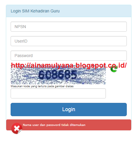 CARA MENGISI (INPUT) DAFTAR HADIR GURU ONLINE DAFTAR HADIR GURU ONLINE