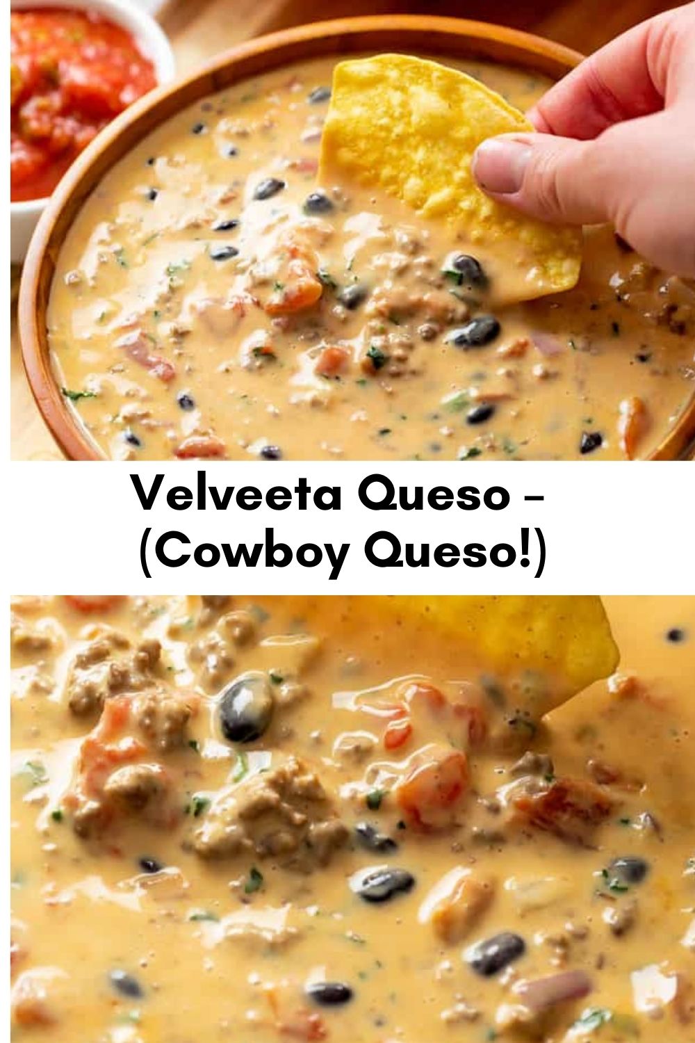 Velveeta Queso yanny bakes