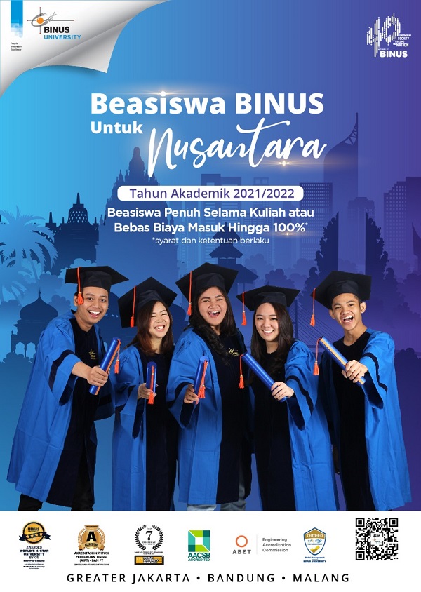 Lulus Tes Kuliah di Binus University Onedox Raih Widia Scholarship dengan  Beasiswa 100% - TᖇᗩᐯEᒪEᖇIEᑎ