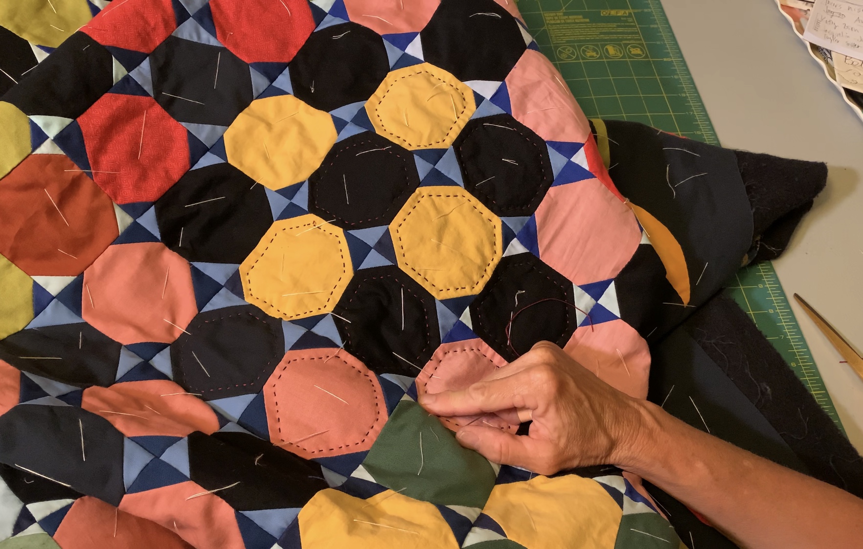 hand quilting