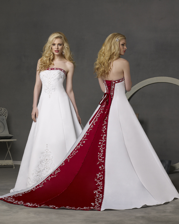 bridal style and wedding ideas Red Wedding Dresses