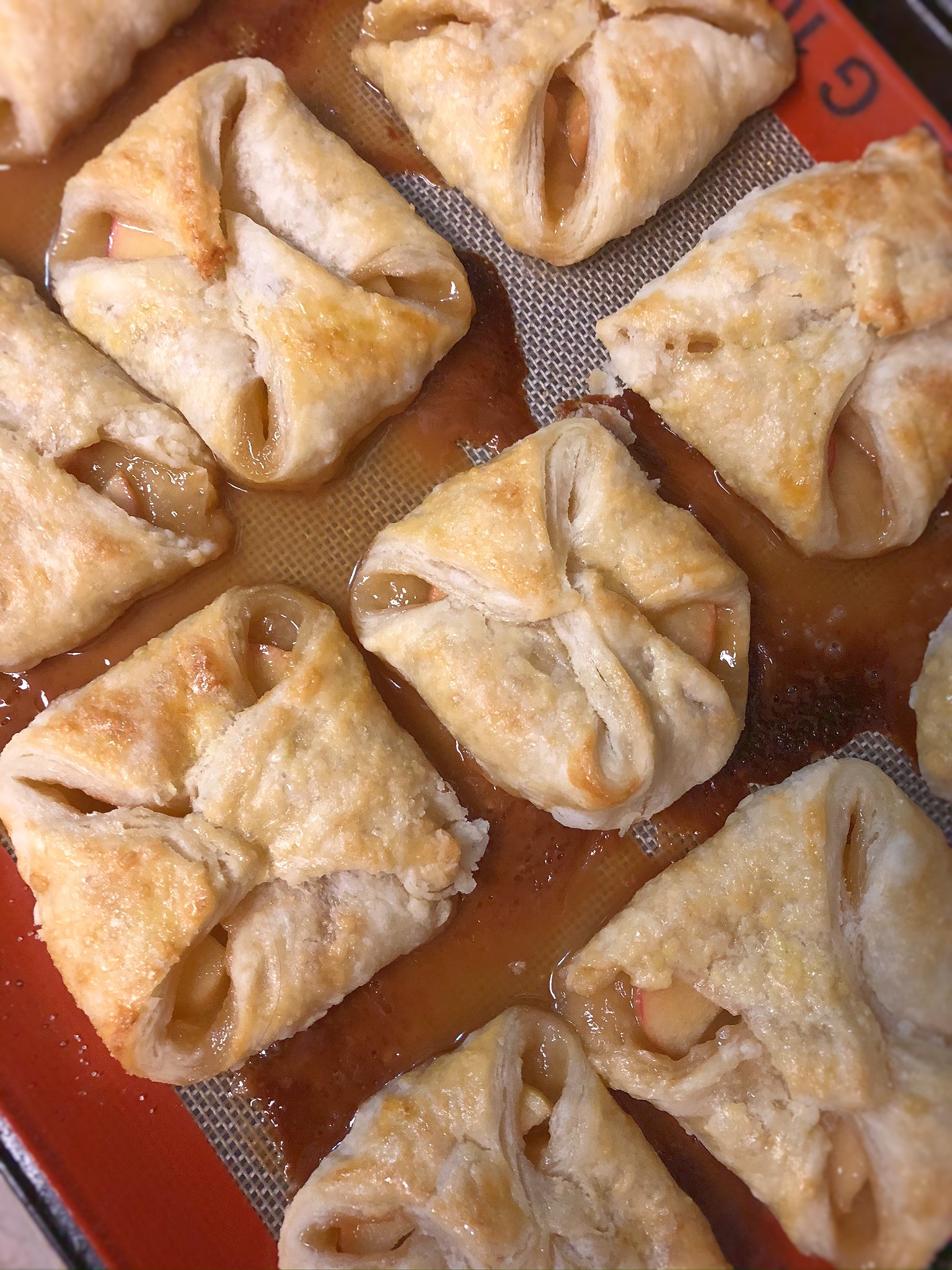 The Cooking Actress Salted Caramel Apple Hand Pies
