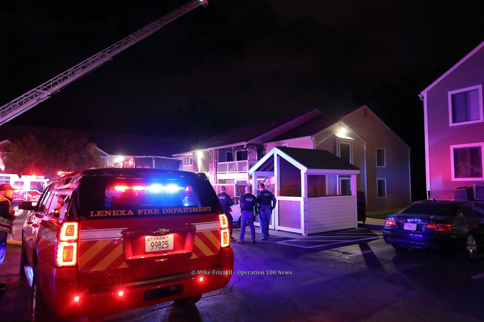 Operation100news One man rescued from earlymorning apartment fire