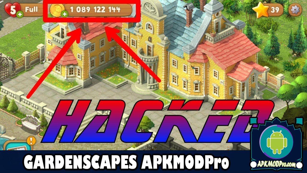 gardenscapes hack apk unlimited stars download