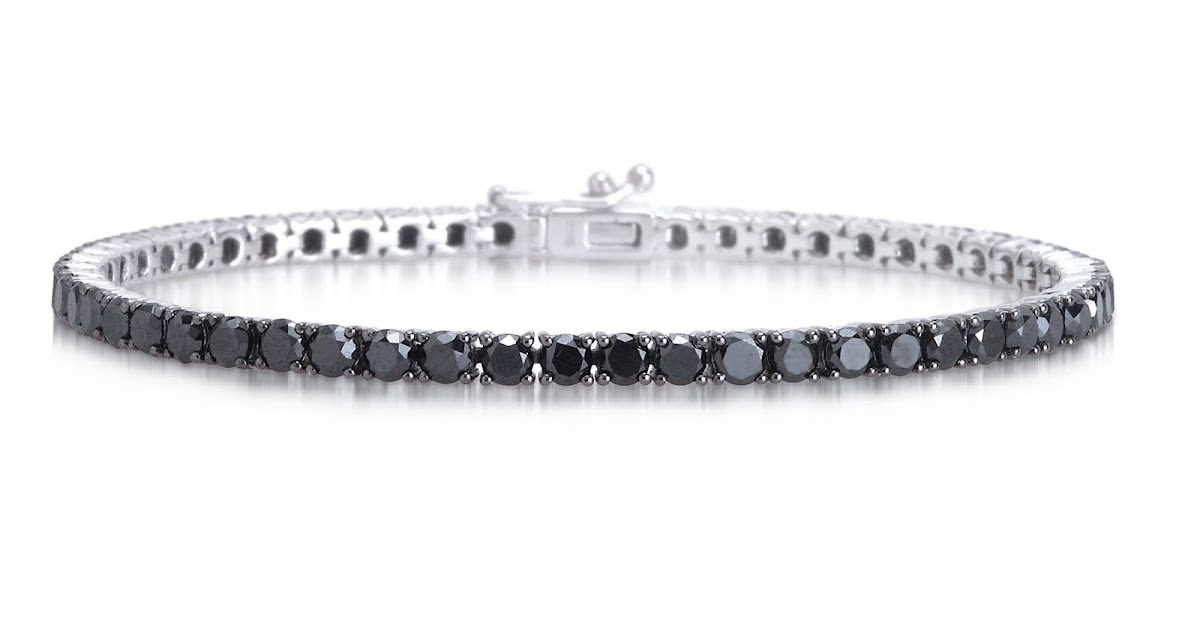 Fancy Diamonds Black Diamond Bracelet