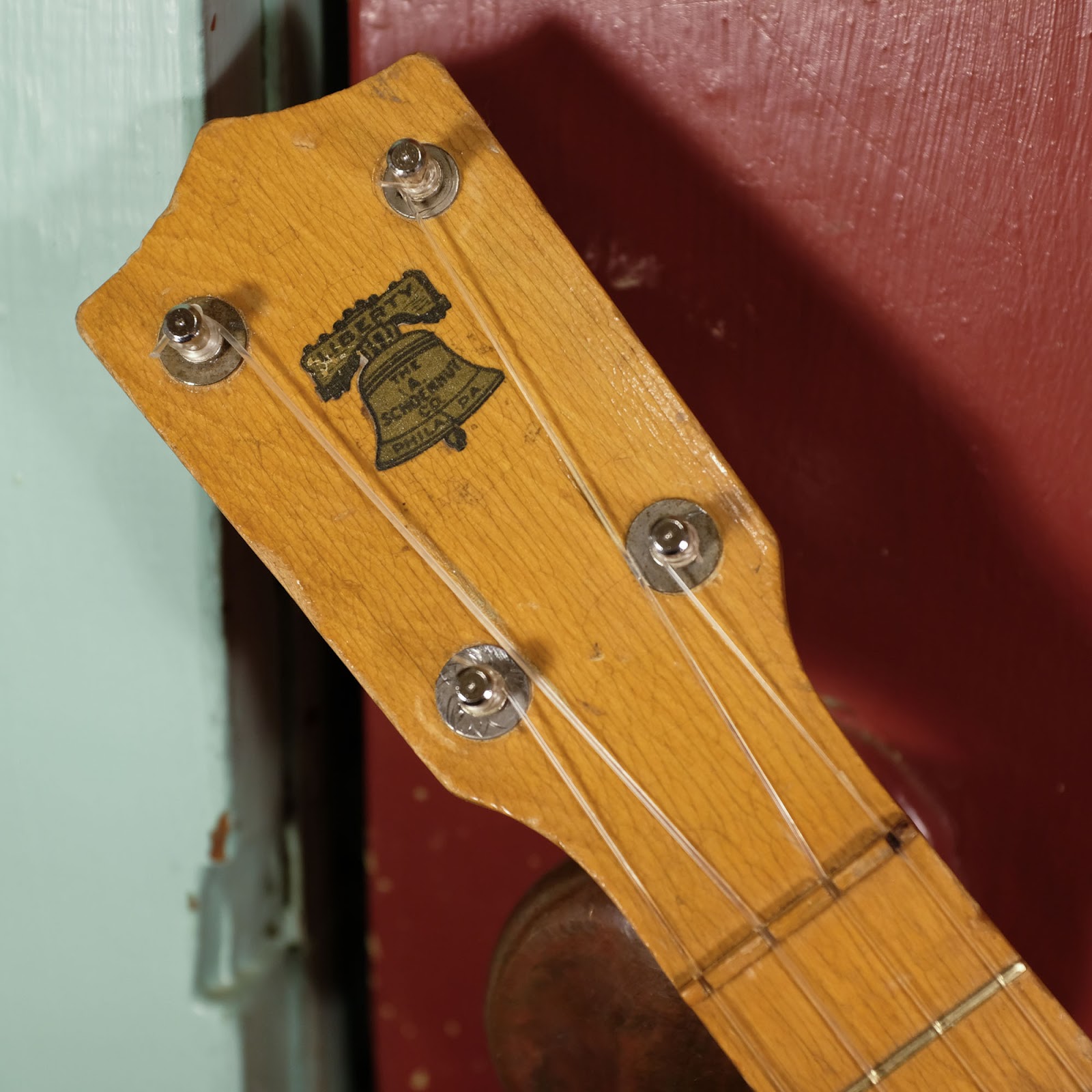 1930s Oscar Schmidtmade Schoenhut Banjo Ukulele