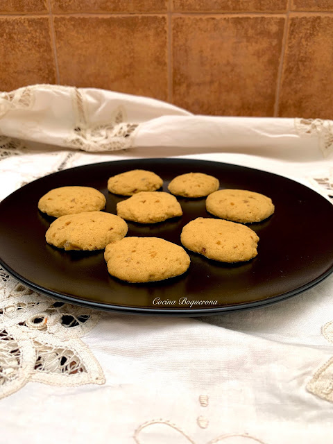 Galletas con jengibre deshidratado (sin gluten y sin lácteos)