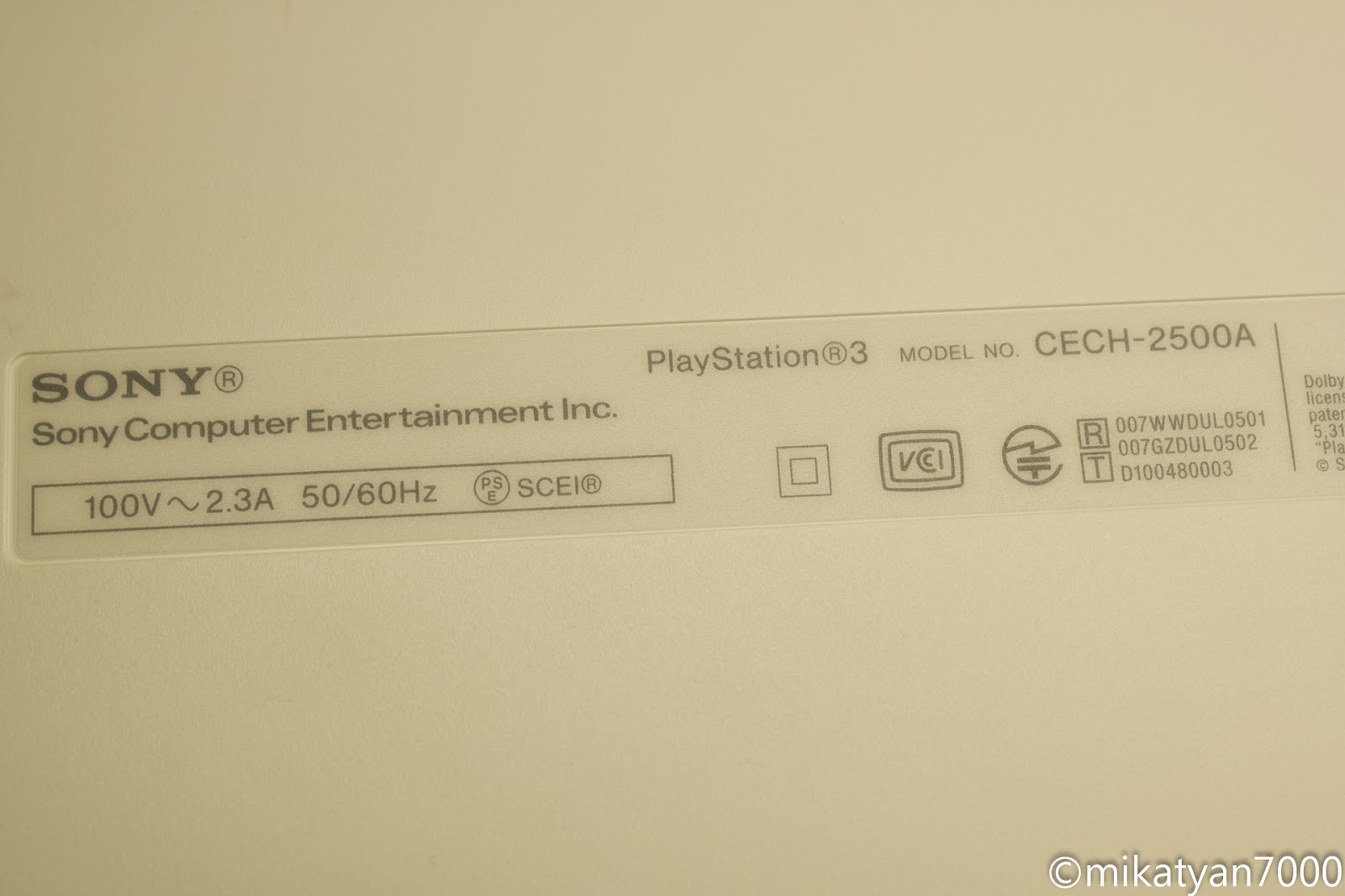 Ps3のレンズを交換する Mikatyan7000 S Diary