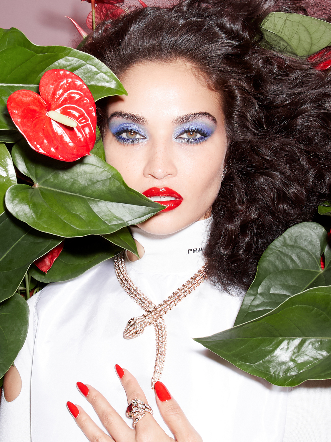 Shanina Shaik in Harper's Bazaar Singapore January 2021 by Claire Rothstein