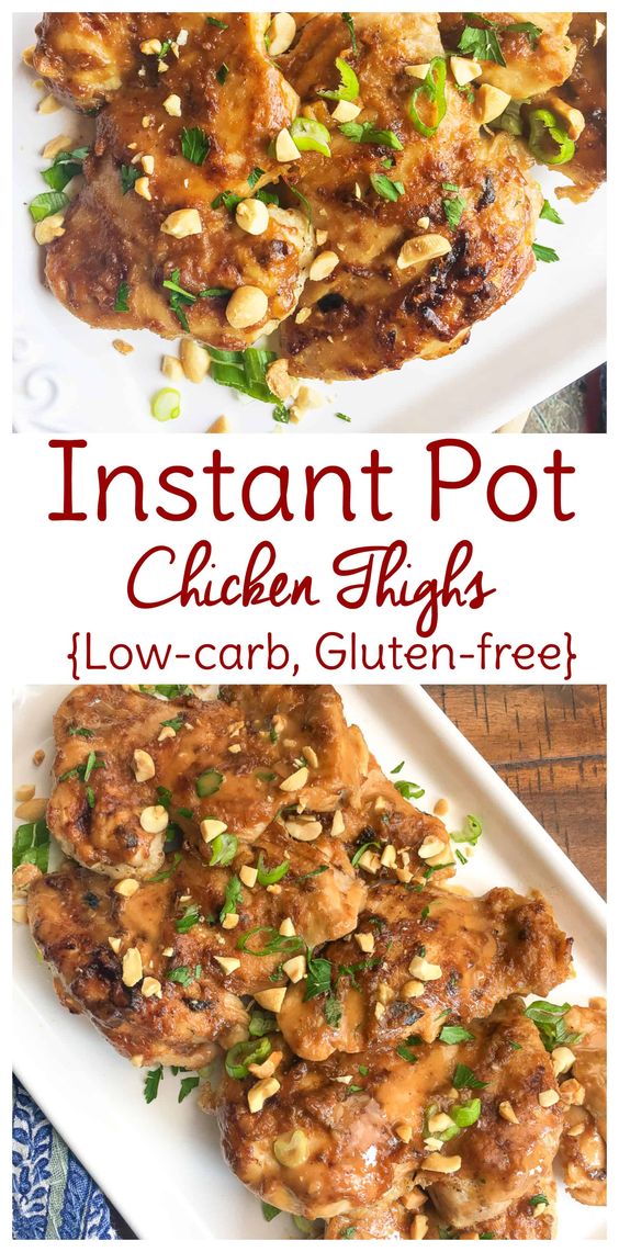 Instant Pot Chicken Thighs by , Instant Pot Recipes 201819