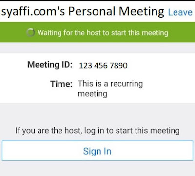 Cara Menggunakan Zoom Meeting di HP