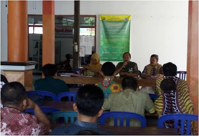 BABINSA NEWUNG  LAKSANAKAN BINTEK KPPS