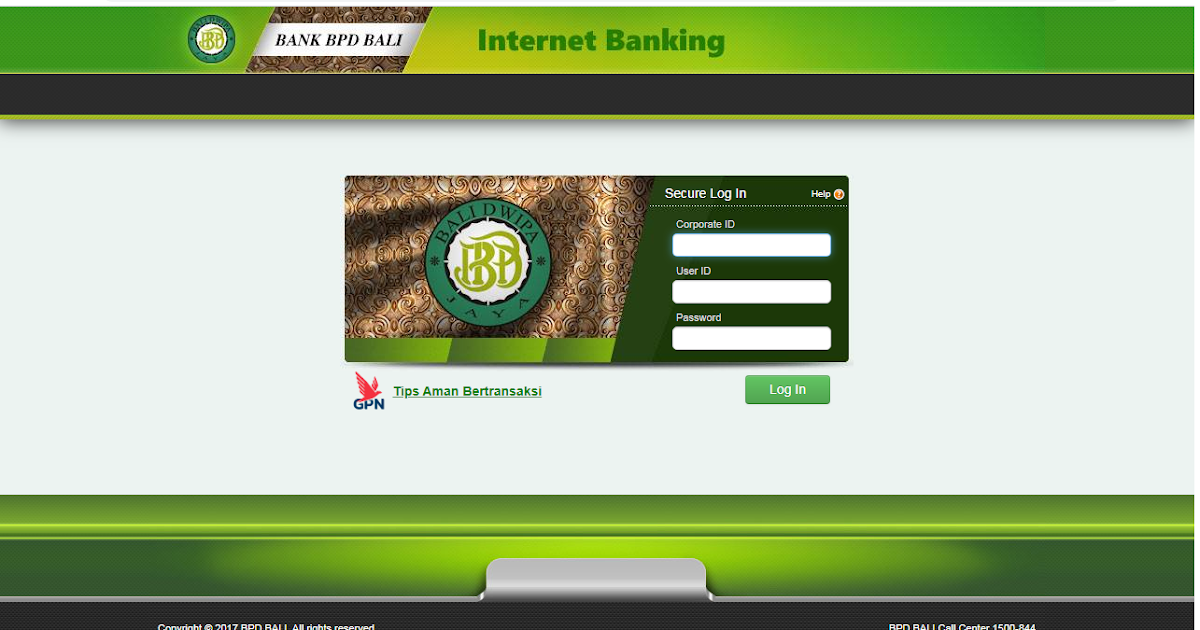 Cara Mengaktifkan Akun Internet Banking Bpd Bali Info Dunia Edukasi