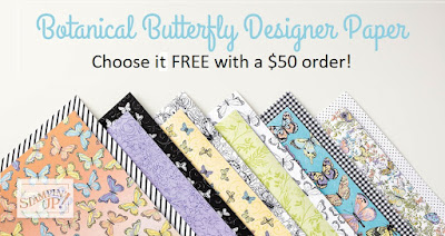 11 Botanical Butterfly Designer Paper Projects ~ Stampin' Up! Sale-a-Bration 2019