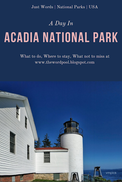 A Day in Acadia National Park!  What to do, what not to miss and where to stay. Maximizing a one day visit to #AcadiaNationalPark #Maine #USA