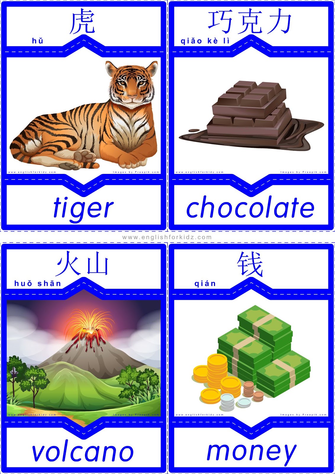 English for Kids Step by Step: 700+ English-Chinese Flashcards