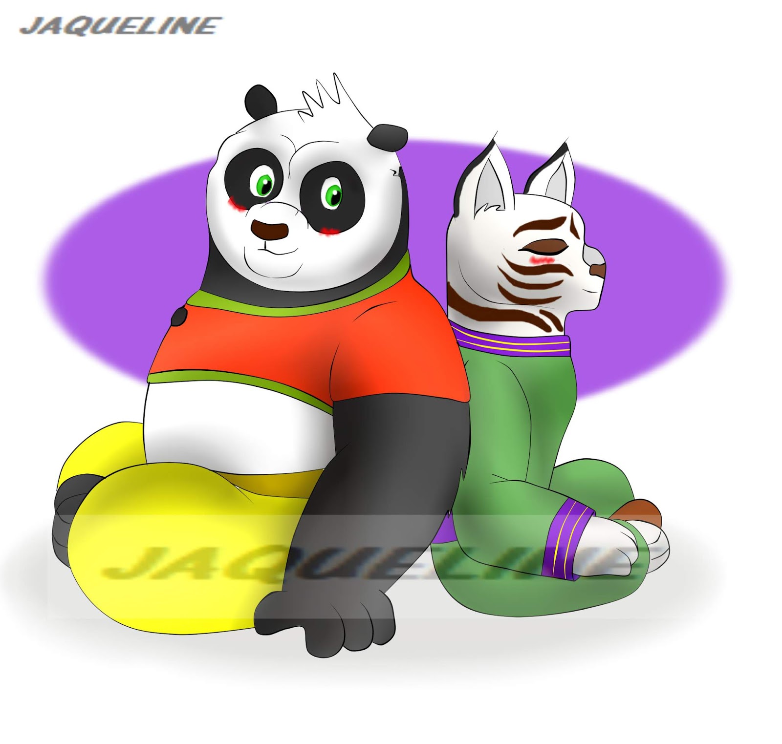 kung fu panda mis dibujos Xiao and Fan Tong (kfp the paws of destiny)