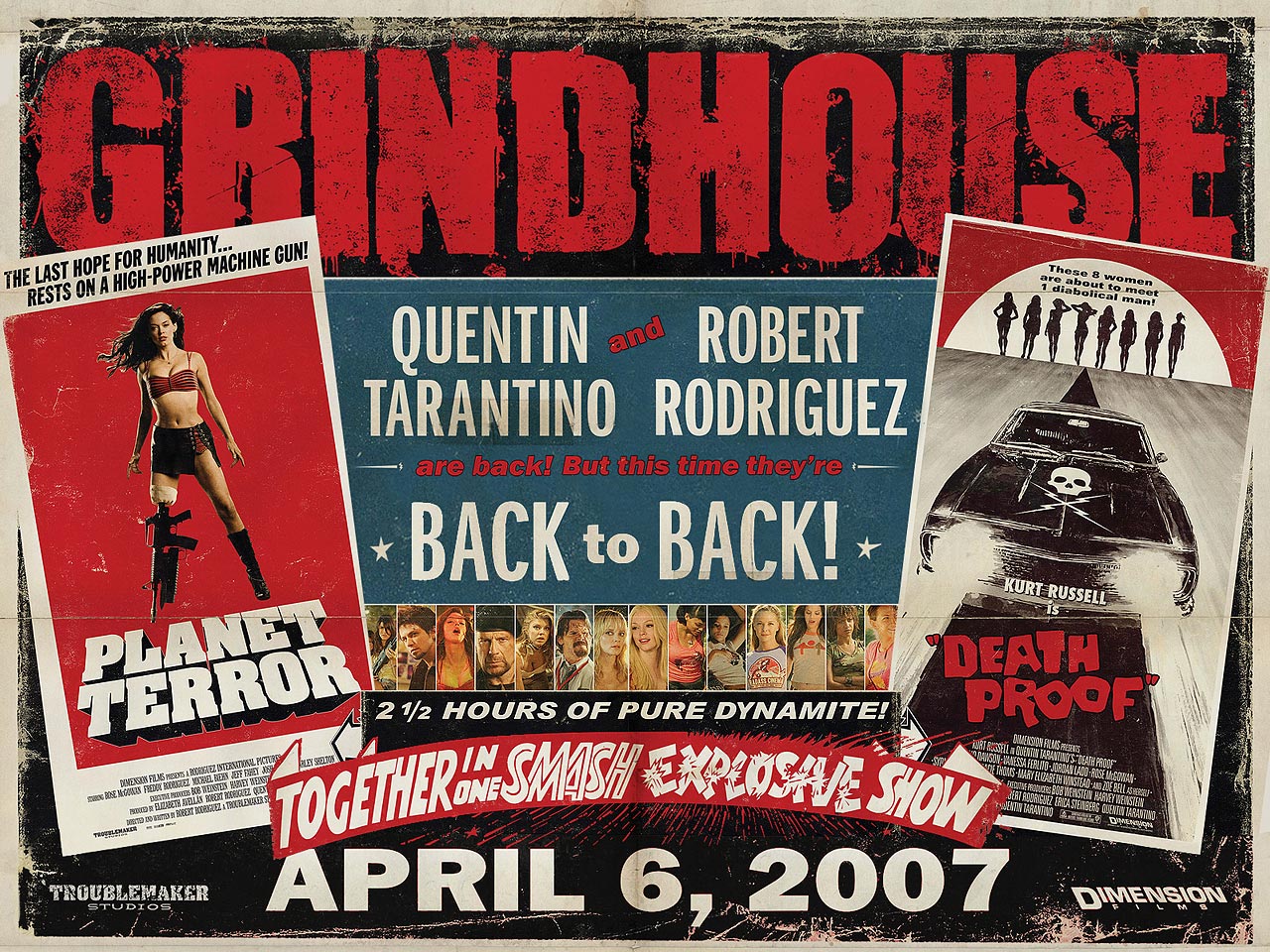 Trash Movie | GRINDHOUSE (PLANETA TERROR - À PROVA DE MORTE) - 2007