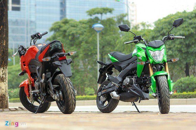 Chi tiết xe côn tay Kawasaki Z125 Pro tại Hà Nội - Cu Tũn Blog