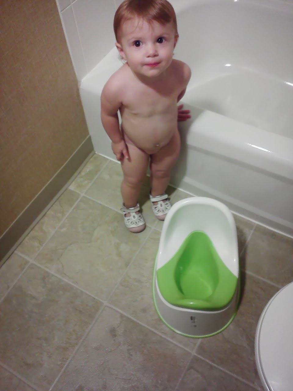 Pee+on+Me+Vids New milestone: First pee on a potty July 26, 2013.