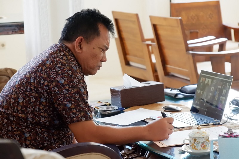 DPRD Jabar Bahas Persiapan Rapat Paripurna Lewat Teleconference