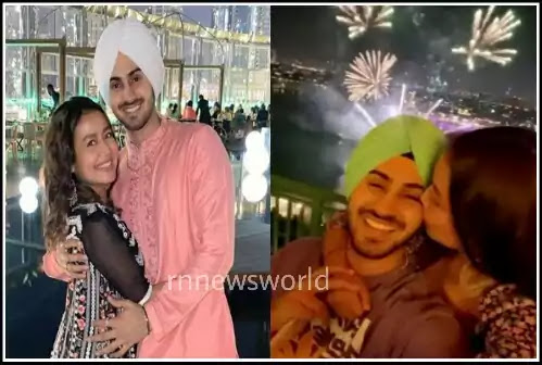 Neha Kakkar and Rohanpreet Singh celebrateing first Diwali and together honeymoon in Dubai